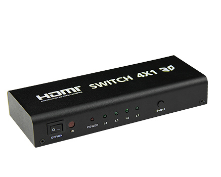 HDMI  switcher 4*1 with audio  output