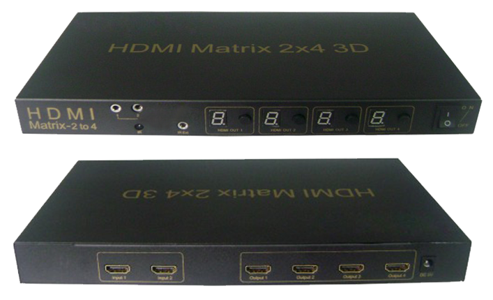2x4 HDMI Matrix