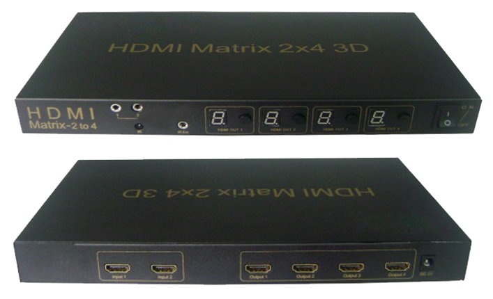 2X4 HDMI Matrix